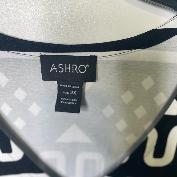 #379 ASHRO Tribal Dress size 2X NWOT - Picture 3 of 8